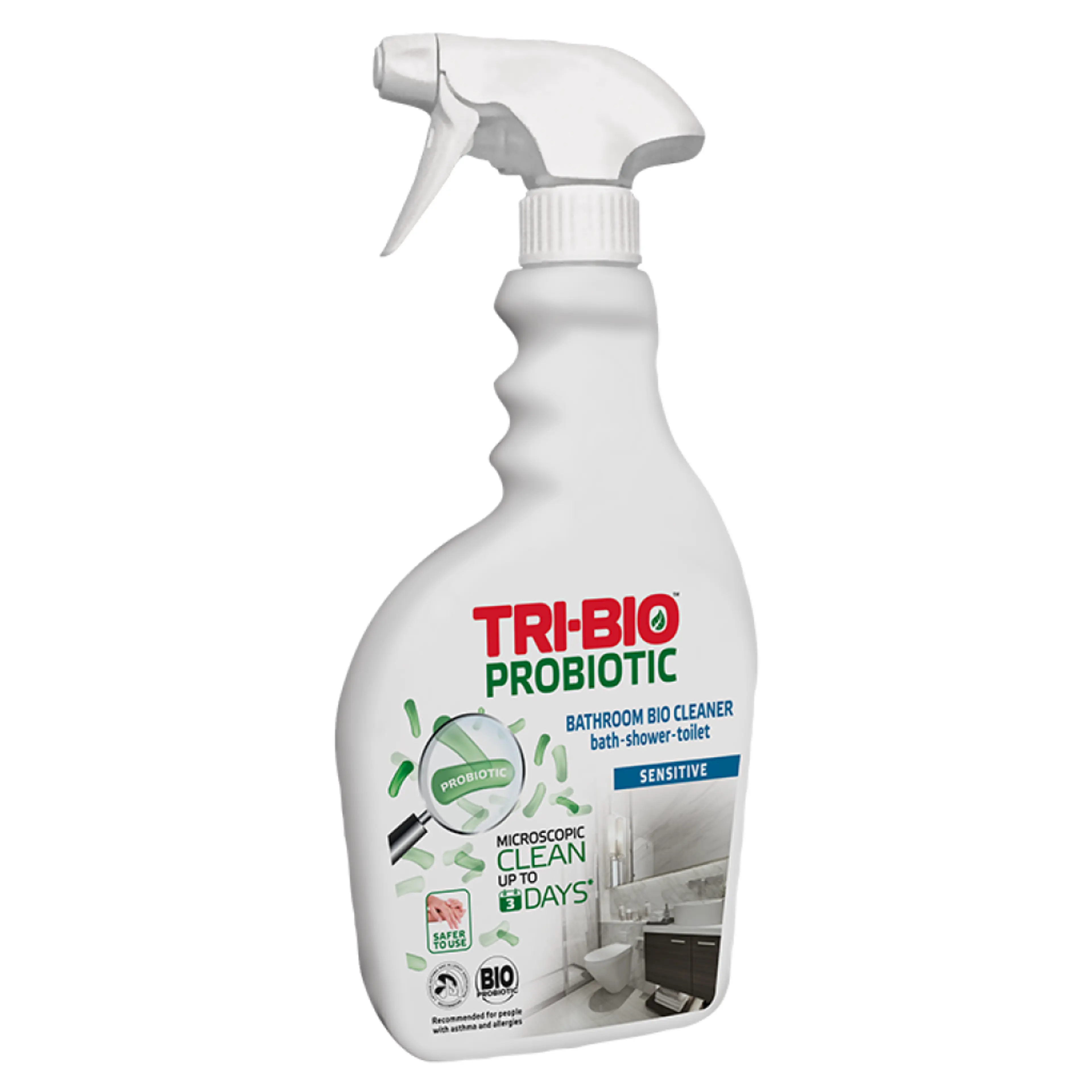 Пробиотичен еко препарат за баня, душ и тоалетна, Bathroom bio cleaner, 0.42 л.